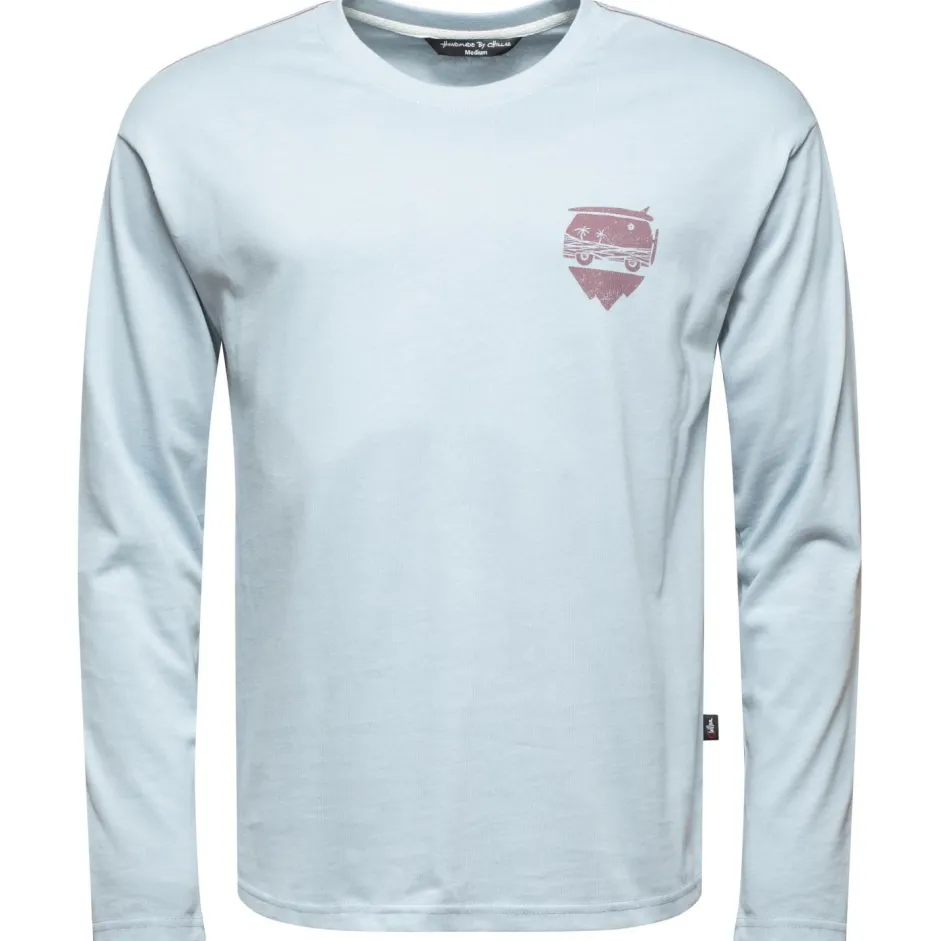 Chillaz Kletterbekleidung|Shirts, Hemden & Longsleeves-- Organic Cotton Surf Climb Bus - Longsleeve