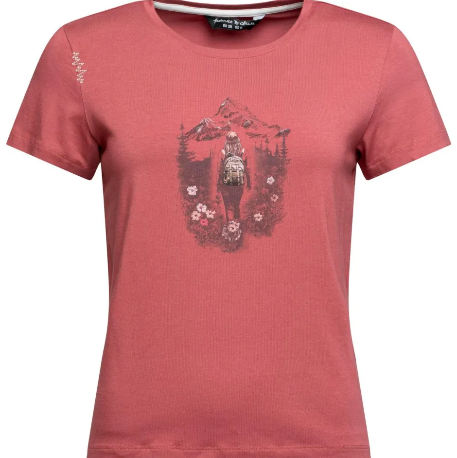 Chillaz Wanderbekleidung|T-Shirts-- Women's Iseo Mountain Paradise T-Shirt - T-Shirt