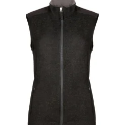 Chillaz Trekkingbekleidung|Alltagsbekleidung-- Women's Mandling Vest - Merinoweste Anthracite Melange