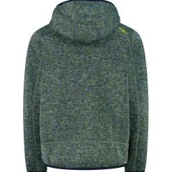 CMP - Boy's Jacket Fix Hood Jacquard Knitted - Fleecejacke Clearance