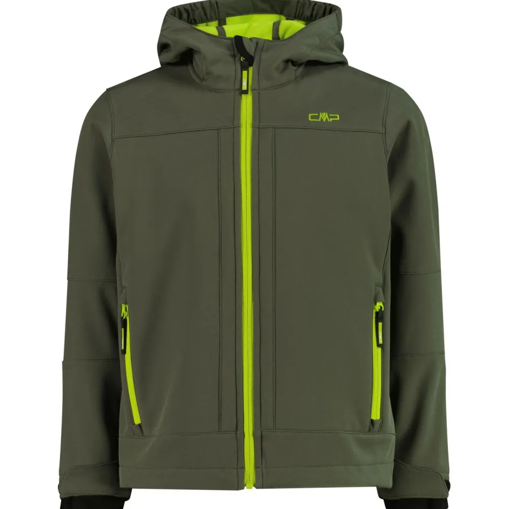 - Boy's Jacket Fix Hood Softshell - Softshelljacke < CMP New