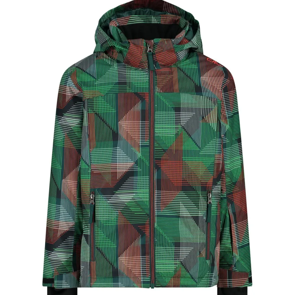CMP - Boy's Jacket Snaps Hood Twill - Skijacke Discount