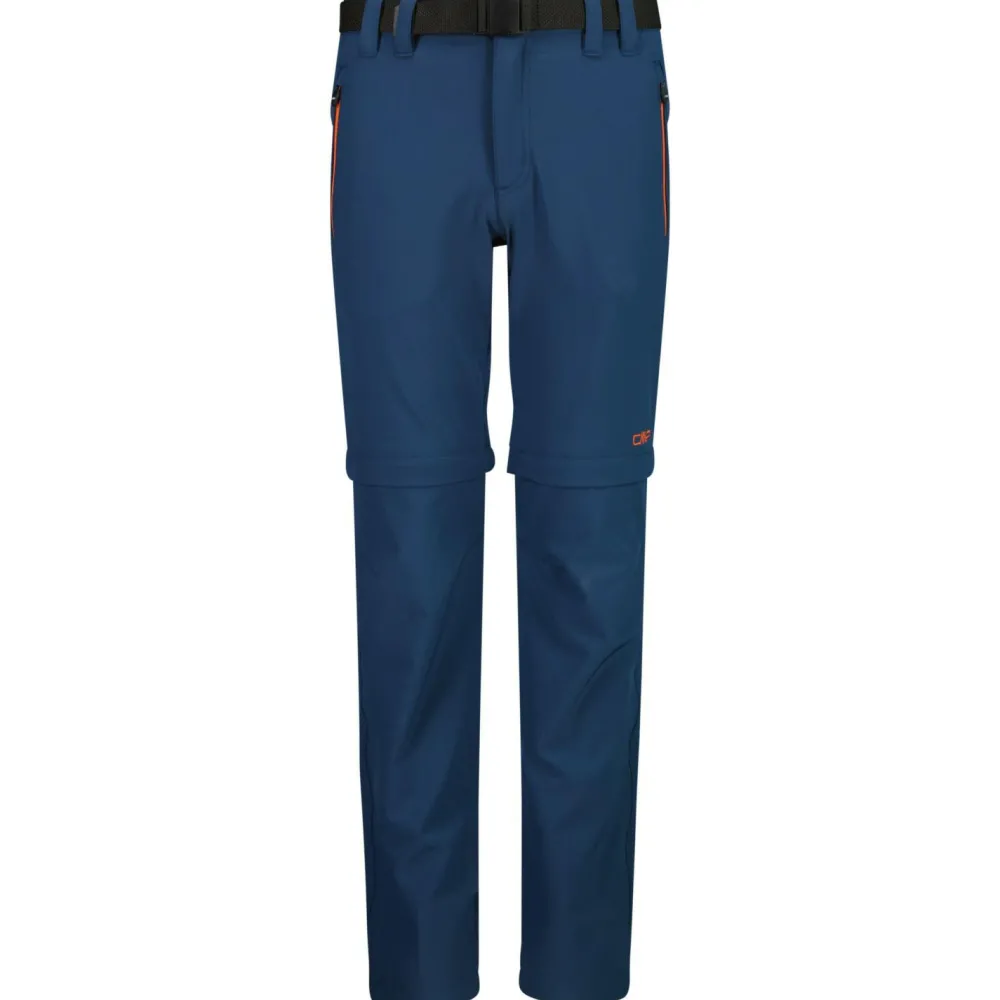 CMP - Boy's Zip Off Pant with Belt - Zip-Off-Hose Clearance