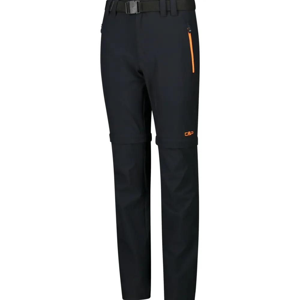 CMP - Boy's Zip Off Pant with Belt - Zip-Off-Hose Clearance