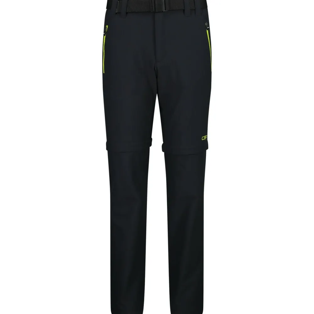CMP - Boy's Zip Off Pant with Belt - Zip-Off-Hose Clearance