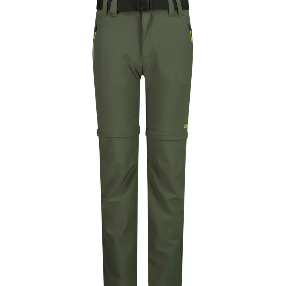 CMP - Boy's Zip Off Pant with Belt - Zip-Off-Hose Clearance