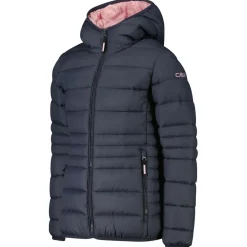 - Girl's Down Jacket Fix Hood Taffeta - Kunstfaserjacke < CMP Discount