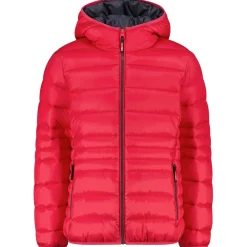 - Girl's Down Jacket Fix Hood Taffeta - Kunstfaserjacke < CMP Discount