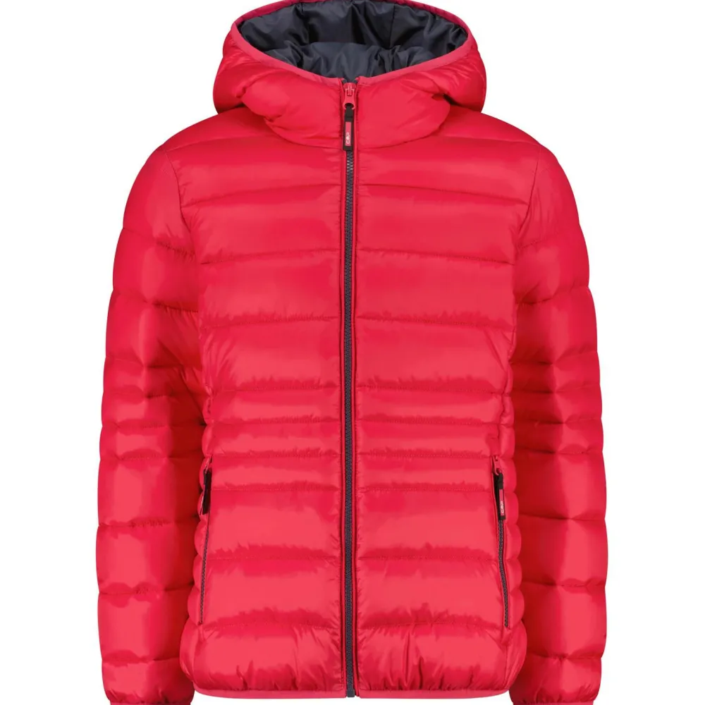 - Girl's Down Jacket Fix Hood Taffeta - Kunstfaserjacke < CMP Discount