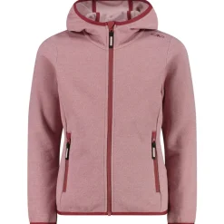 CMP - Girl's Jacket Fix Hood Jacquard Knitted - Fleecejacke