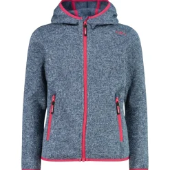 CMP Winterjacken|Jacken-- Girl's Jacket Fix Hood Jacquard Knitted 3H19825 - Fleecejacke
