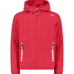 CMP Winterjacken|Jacken-- Girl's Jacket Fix Hood Jacquard Knitted 3H19825 - Fleecejacke