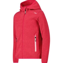 CMP Winterjacken|Jacken-- Girl's Jacket Fix Hood Jacquard Knitted 3H19825 - Fleecejacke