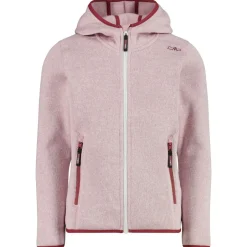 CMP Winterjacken|Jacken-- Girl's Jacket Fix Hood Jacquard Knitted 3H19825 - Fleecejacke