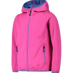 CMP - Girl's Jacket Fix Hood Light Softshell - Softshelljacke Nero Hot