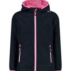 CMP Trekkingbekleidung|Winterjacken-- Girl's Jacket Fix Hood Ripstop - Regenjacke Black Blue