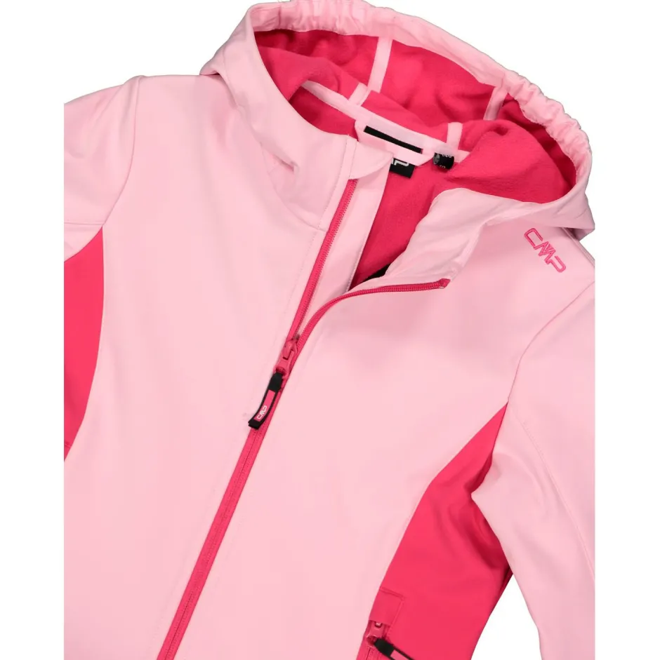 CMP Jacken|Wanderbekleidung-- Girl's Jacket Fix Hood Softshell - Softshelljacke
