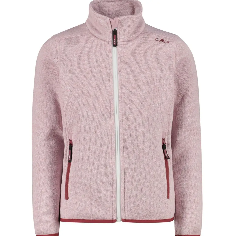 Kinder CMP - Girl's Jacket Jacquard Knitted - Fleecejacke