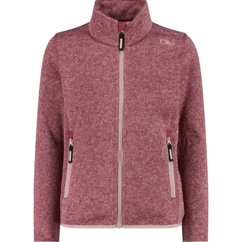 Kinder CMP - Girl's Jacket Jacquard Knitted - Fleecejacke