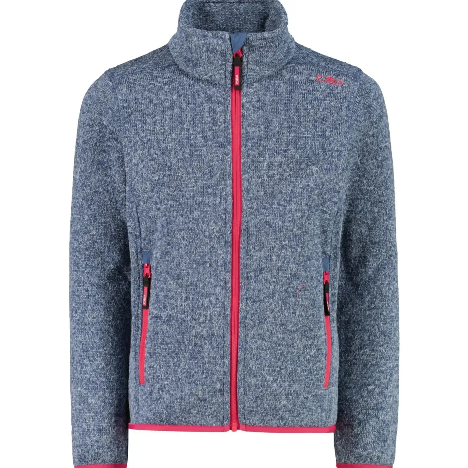 Kinder CMP - Girl's Jacket Jacquard Knitted - Fleecejacke