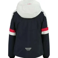 CMP - Girl's Jacket Snaps Hood - Skijacke Hot