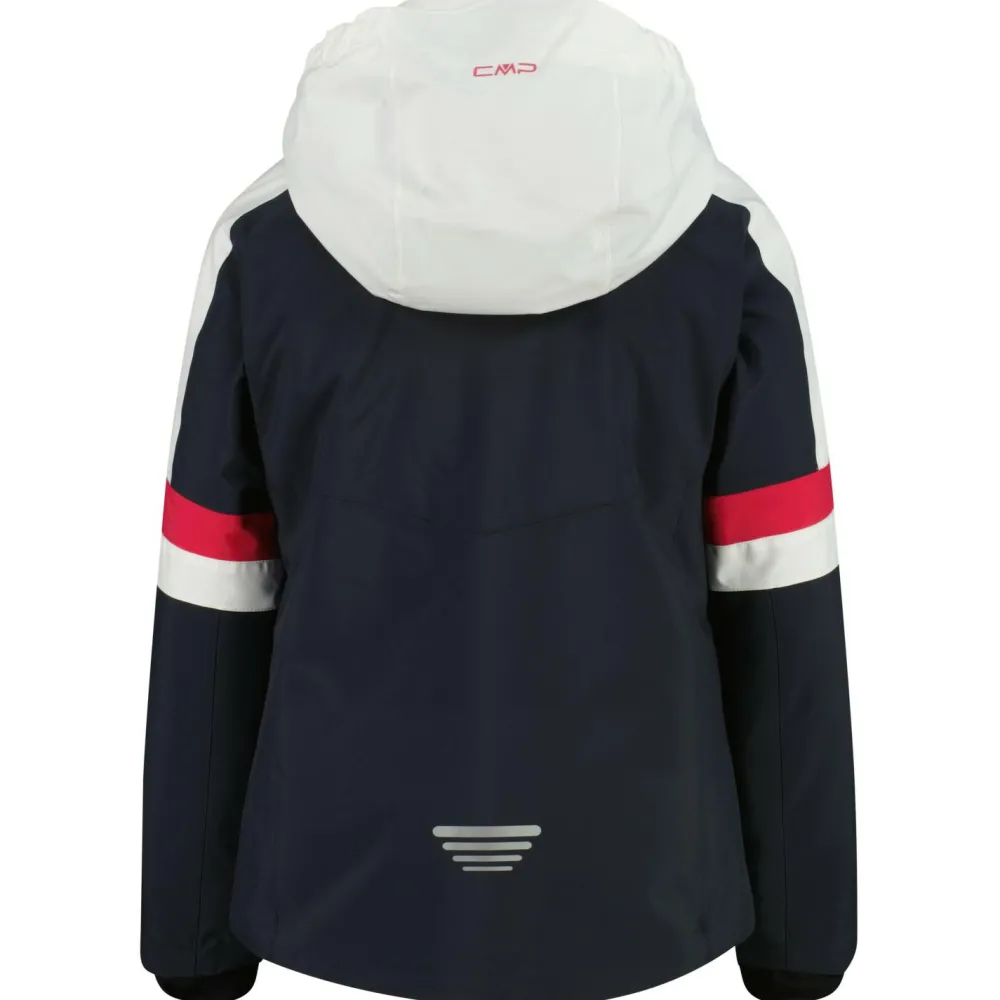 CMP - Girl's Jacket Snaps Hood - Skijacke Hot