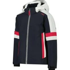 CMP - Girl's Jacket Snaps Hood - Skijacke Hot