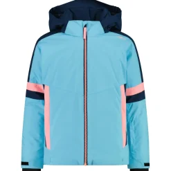 CMP - Girl's Jacket Snaps Hood - Skijacke Hot