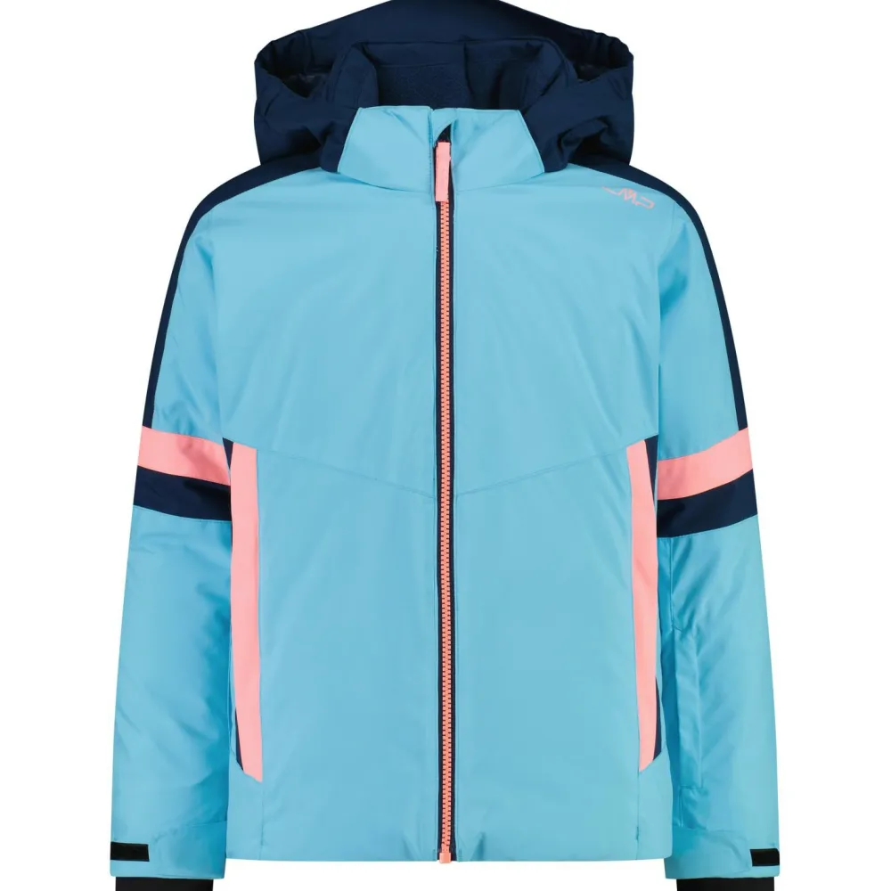 CMP - Girl's Jacket Snaps Hood - Skijacke Hot