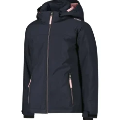 CMP - Girl's Jacket Snaps Hood Twill - Skijacke Clearance