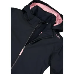 CMP - Girl's Jacket Snaps Hood Twill - Skijacke Clearance