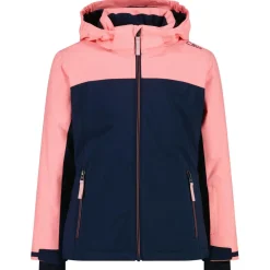 CMP - Girl's Jacket Snaps Hood Twill - Skijacke Clearance