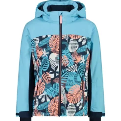 CMP - Girl's Jacket Snaps Hood Twill - Skijacke Clearance