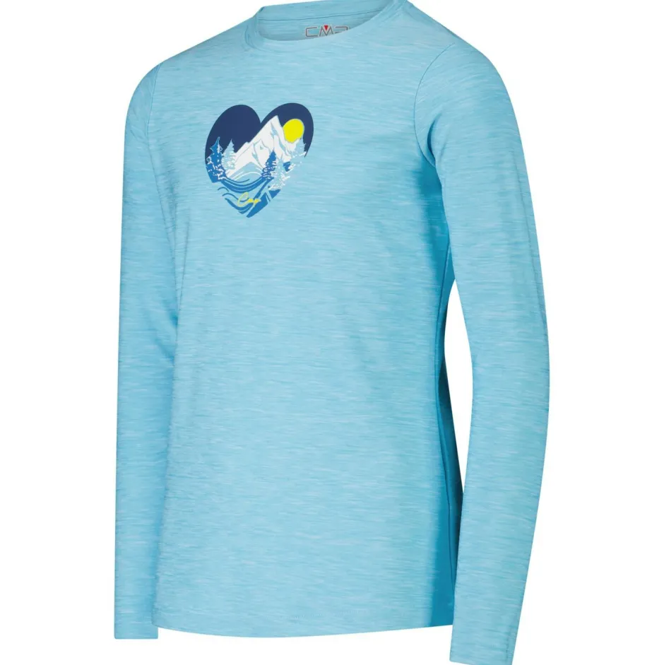 CMP Shirts, Hemden & Longsleeves|Wanderbekleidung-- Girl's Jersey T-Shirt - Longsleeve