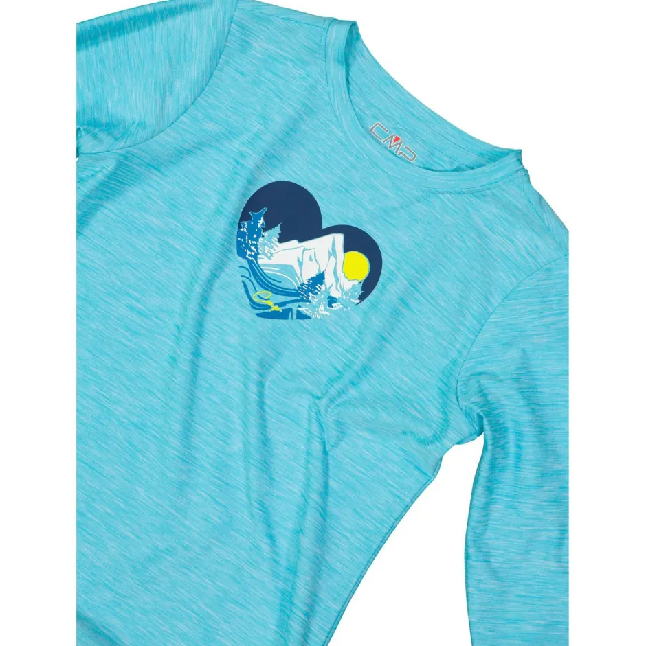 CMP Shirts, Hemden & Longsleeves|Wanderbekleidung-- Girl's Jersey T-Shirt - Longsleeve