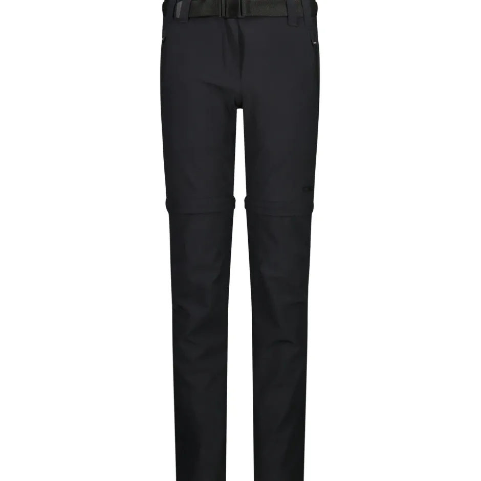 Kinder CMP - Girl's Stretch Zip Off Pant - Zip-Off-Hose