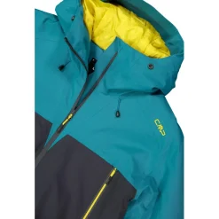 CMP Skibekleidung|Skijacken-- Jacket Fix Hood 3 Layer - Skijacke Antracite / Nilo