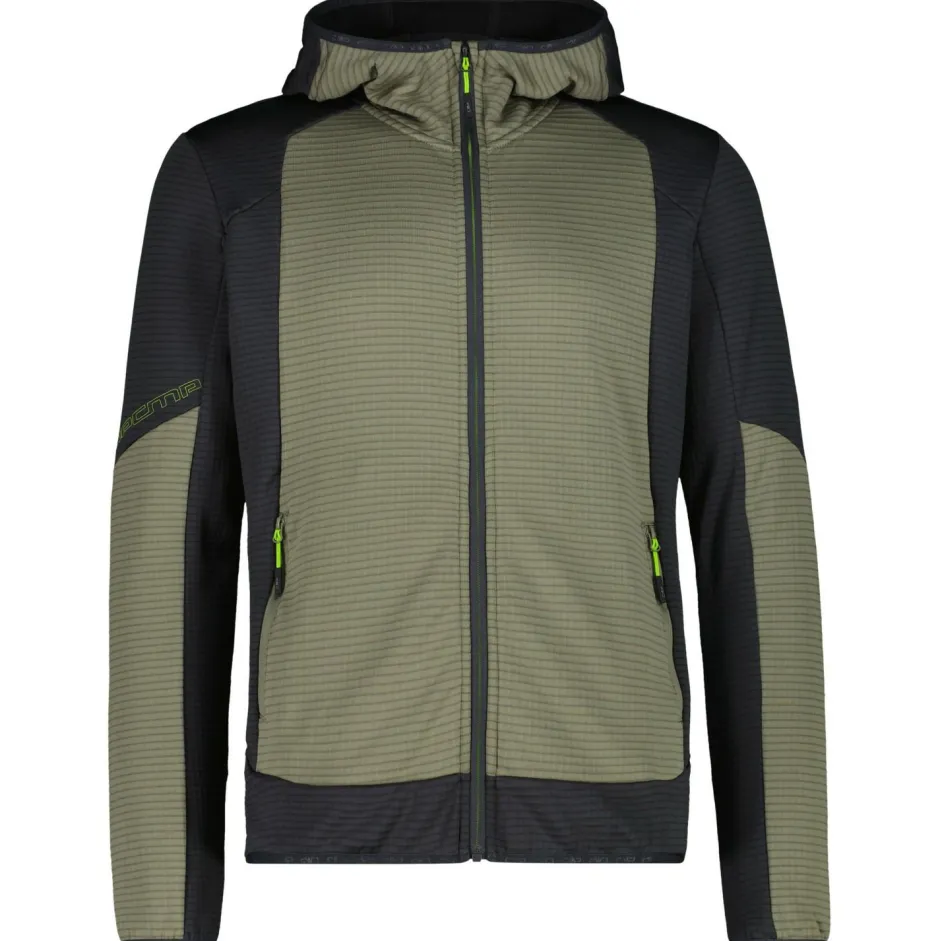 CMP Trekkingbekleidung|Wanderbekleidung-- Jacket with Fix Hood - Fleecejacke