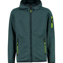 CMP Trekkingbekleidung|Jacken-- Kid's Jacket Fix Hood Knitted + Mesh - Fleecejacke