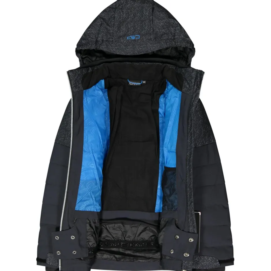 CMP Skibekleidung|Skijacken-- Kid's Jacket Snaps Hooded - Skijacke ANTRACITE