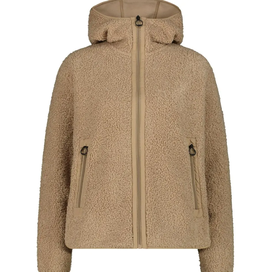 CMP Jacken|Alltagsbekleidung-- Women's Jacket Fix Hood Bonded Teddy - Fleecejacke