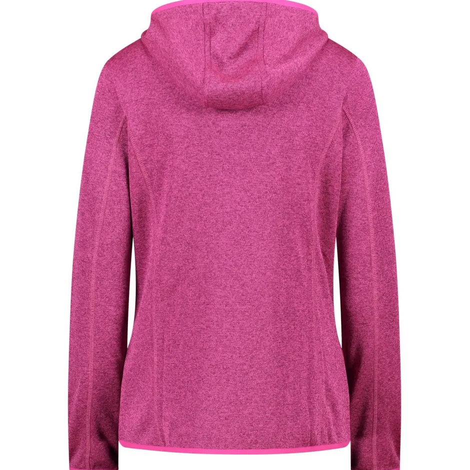 CMP Trekkingbekleidung|Jacken-- Women's Jacket Fix Hood Knitted + Mesh - Fleecejacke