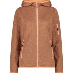 CMP Trekkingbekleidung|Jacken-- Women's Jacket Fix Hood Knitted + Mesh - Fleecejacke