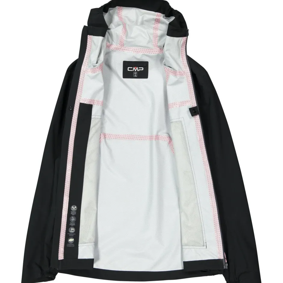 CMP - Women's Jacket Fix Hood 2 Layer - Regenjacke