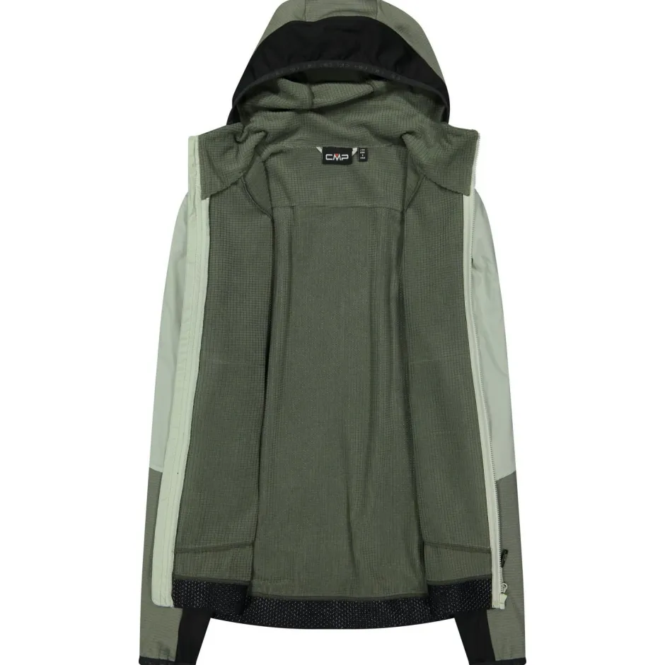CMP - Women's Jacket Hybrid Fix Hood - Windjacke