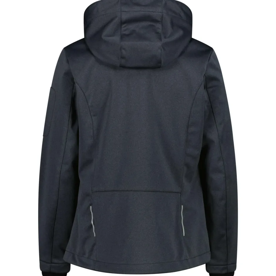 CMP Wanderbekleidung|Jacken-- Women's Jacket Zip Hood Melange Softshell - Softshelljacke