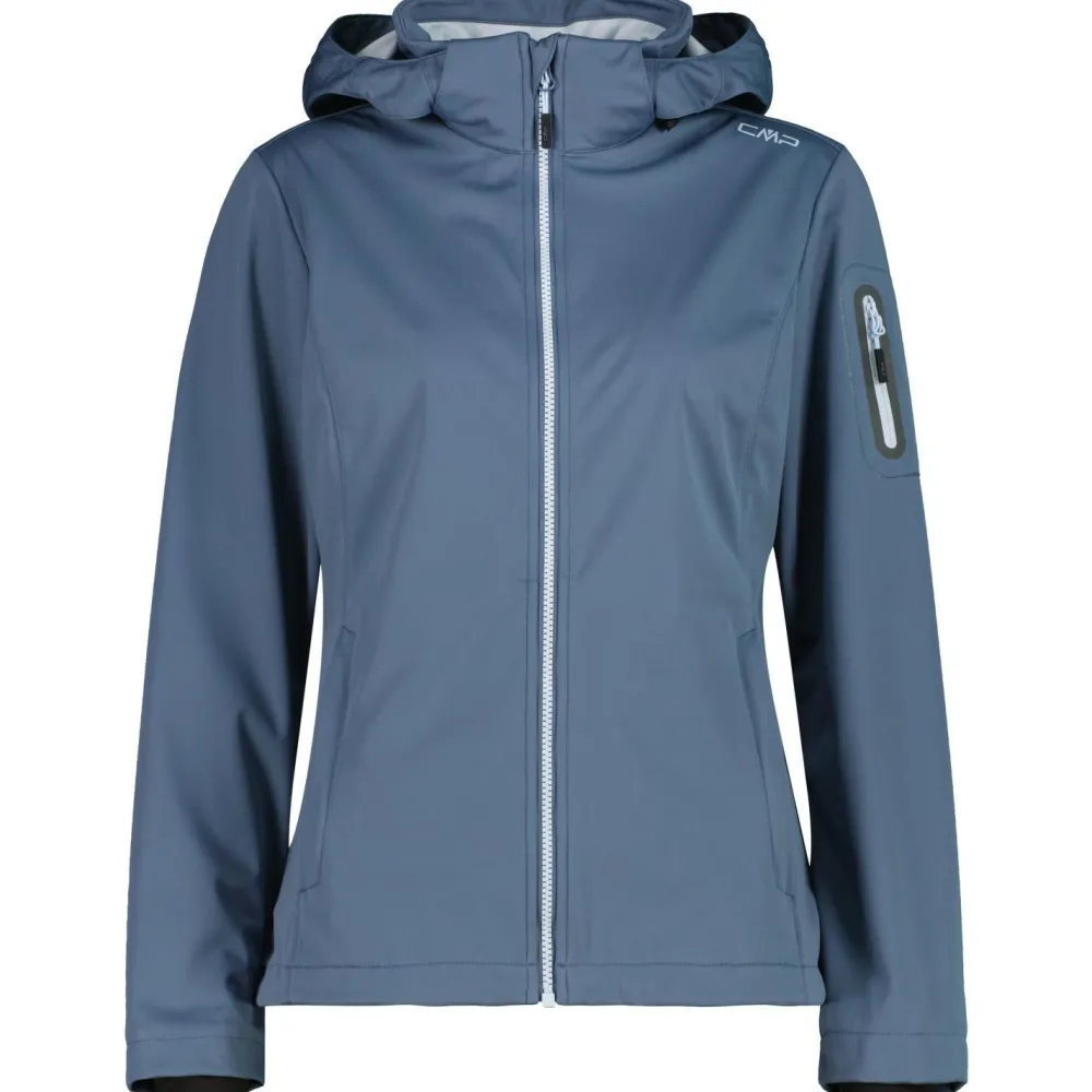 - Women's Light Softshell Jacket Zip Hood - Softshelljacke < CMP New
