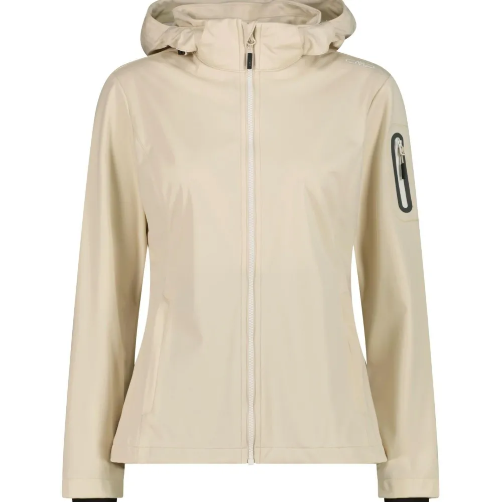- Women's Light Softshell Jacket Zip Hood - Softshelljacke < CMP New