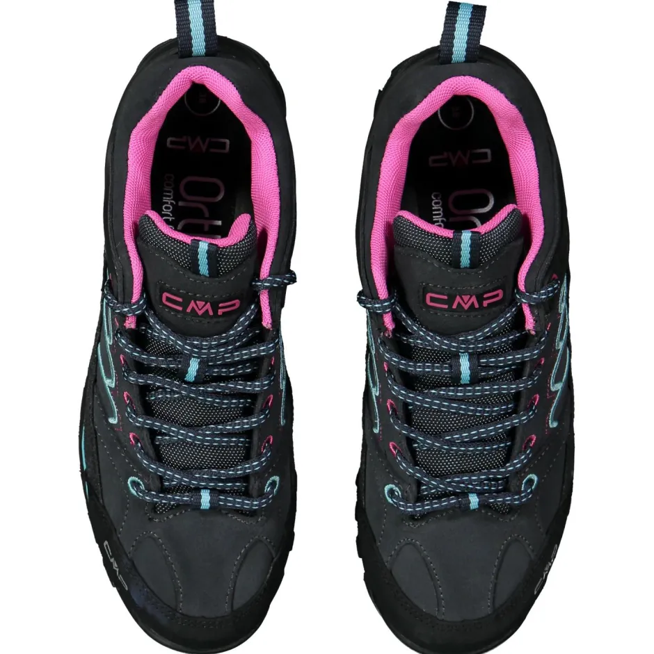 CMP Multisportschuhe-- Women's Moon Low Trekking Shoe Waterproof - Multisportschuhe Antracite / Acqua