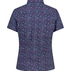 CMP - Women's Shortsleeve Shirt with Pattern - Bluse